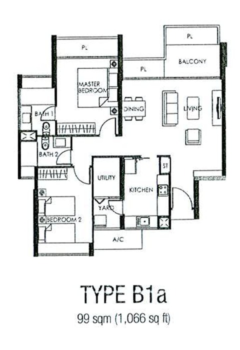 The Metropolitan Condominium (D3), Condominium #1328